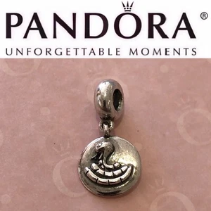 Pandora RETIRED Chinese Year of the Snake Zodiac Dangle Charm #790886 - Picture 1 of 5