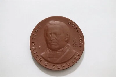 🧭 🇩🇪 ALEMANIA PORCELANA JENA INSTITUTE 1987 FRIEDRICH SCHULZE 45mm B62 #67 Foto 1 de 3