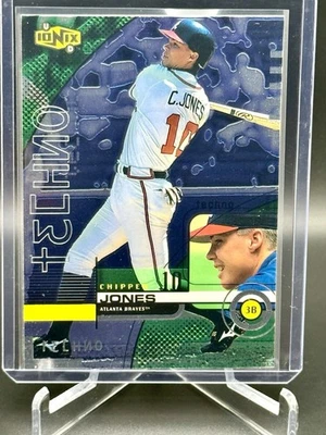 1999 Upper Deck Ionix - Techno Chipper Jones #R64 - Image 1 of 2
