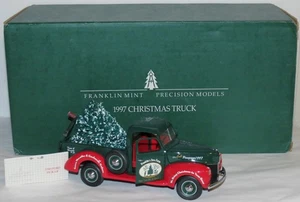 1997 Franklin Mint Christmas Truck 1940 Ford Pickup - Neu in OVP! - Bild 1 von 6