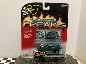2004 Johnny Lightning Street Freaks ‘70 Plymouth Hemi Cuda New Sealed - Picture 1 of 20