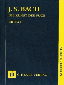 Study Score Bach Art of the Fugue BWV 1080 Piano Music Henle Urtext 7x10 Book - Picture 1 of 1