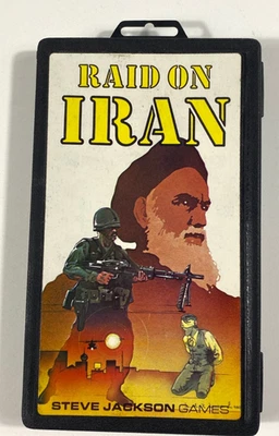 1980 Raid on Iran Pocketbox военная игра от Steve Jackson Games 1101 отличное состояние - Изображение 1 из 4