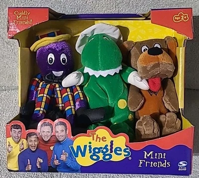 The Wiggles Mini Friends Henry Octopus Dorothy Dinosaur Wags Dog Plush Toy - NIB - Image 1 of 4