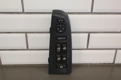 01-02 Chevy GMC 2500HD Crew Cab Driver Left LH Master Window Switch Graphite - Image 1 of 4