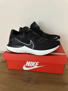 Nike Renew Run Black & White Running Men’s UK11 ck6357-002 Good Condition - Picture 1 of 15