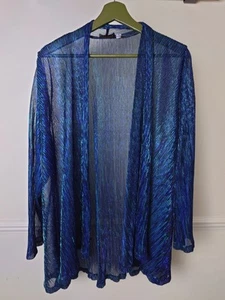 Dreamkeeper Kimono Gasa Brillo Metálico Noche Cubre Ligero L/XL - Imagen 1 de 12