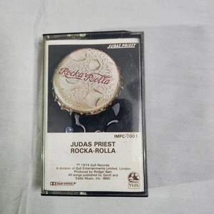 Judas Priest - Rocka Rolla Cassette Tape Gulf Passport Records 1974 Rare Version - Picture 1 of 5