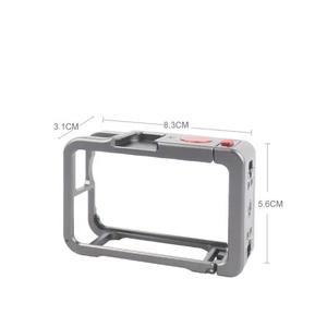 Funda protectora con marco de expansión de jaula de conejo de aleación de aluminio para DJI Action 6 - Imagen 1 de 6