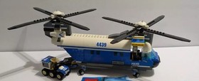 LEGO 4439 CITY Heavy-Duty Helicopter 100% Complete