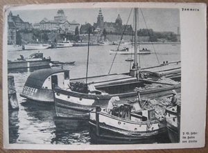 AK Stettin/Szczecin,Ansicht im Hafen, 1920 - Bild 1 von 1