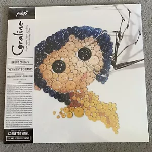 CORALINE Limited Ed CORNETTO Coloured Vinyl 2 LP Mondo Gatefold Pop-Up NewSealed - Picture 1 of 3