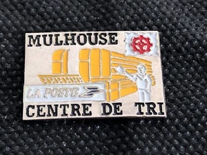 b PINS PIN ENAMEL POST LA POSTE PTT ALSACE 68 HAUT RHIN MULHOUSE EF - Bild 1 von 1