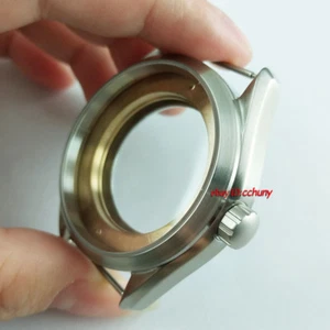 41mm Brushed Watch Case Fit ETA 2836,Mingzhu/DG 2813/3804,Miyota 8205/8215 P873 - Picture 1 of 6