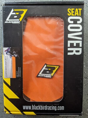 Orange Gripper Seat Cover KTM 250SXF 2011 2012 2013 2014 2015 SXF250 - Image 1 of 3