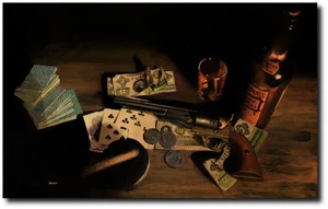 Aces and Eights by Ron Lesser - 20th Century - Weapons - Western - Picture 1 of 1