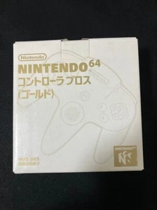 Nintendo 64 Controller Plus Gold NUS-005  New Sealed Unopened Limited Edition JP - Picture 1 of 7