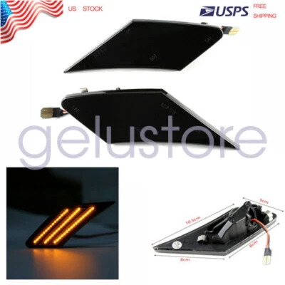 2x Fits For 2013-2019 Subaru BRZ 2013-2016 FR-S Side Marker Bumper Light - Image 1 of 3