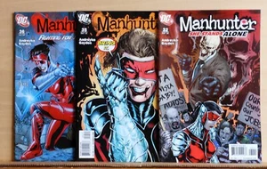 Lote de 3 cómics de Manhunter #32, #35 y #36 - 2008 DC - Kate Spencer - casi nuevo (9,6) - Imagen 1 de 2