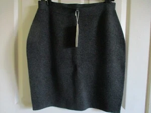 SZ PL Eileen Fisher CHAR Sleek Tencel Interlock Pencil Skirt NWT - Picture 1 of 2