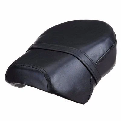 Cojín de asiento de pasajero trasero negro para Harley Iron 883 Sportster XL 1200 Foto 1 de 4