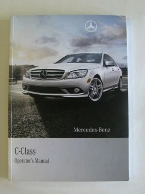 Mercedes Benz Clase C 2009 manuales de operador, estuche, CD y guía de referencia rápida Foto 1 de 4