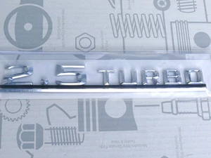 Genuine Mercedes type designation / boot badge for W201 190D 2.5 Turbo NEW! NOS! - Picture 1 of 1