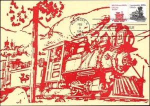 Sc. 1905 11¢ Caboose Coil Dragon Cards FDC Combo - Bild 1 von 1