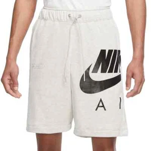 NWT$45 Nike Air Youth Boy's French Terry Sweat Shorts Gray DM8086 size L - Picture 1 of 8