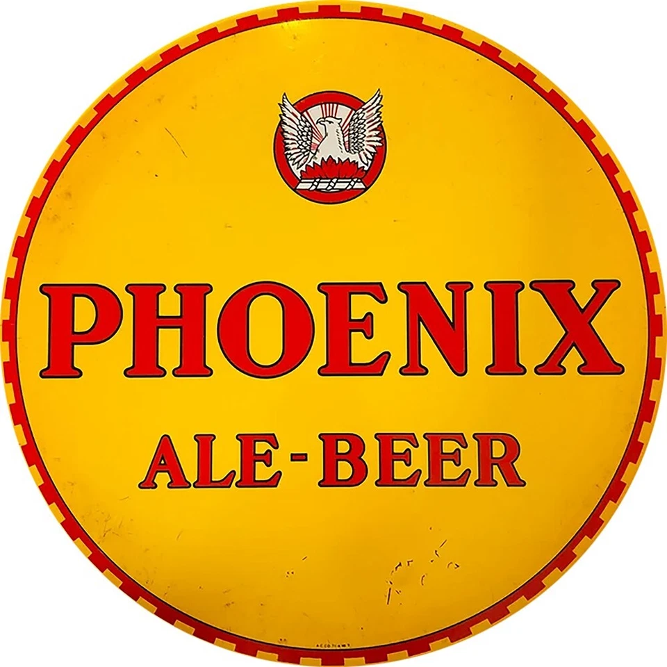 Vintage Phoenix Ale- Beer Reproduction Metal Sign FREE SHIPPING Bar Decor - Image 1 of 1