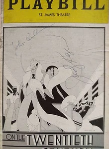 Juego autografiado del siglo XX firmado por John Cullum Judy Kaye - Imagen 1 de 4