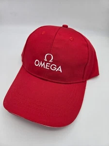 Omega Watch Genuine Adjustable Logo Baseball Cap Brand New Unworn - Picture 1 of 9