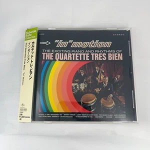 In Motion by The Quartette Trés Bien (JAPAN CD, Jun-2015)Remastered Tres Bien - Picture 1 of 4