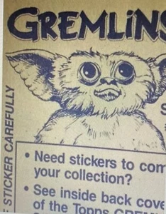 RARE 1984 Topps Album Sticker #146 Gremlins Non-Sports Card - Picture 1 of 5