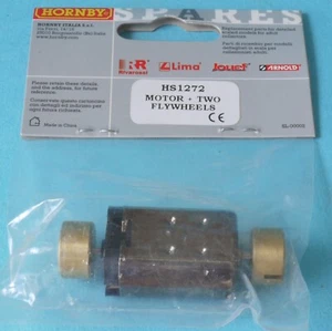 Motor HS1272 Hornby Rivarossi y 2 volantes para HR2003/4 IS1.6 - Imagen 1 de 2