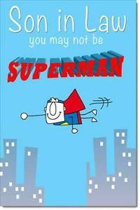 Doodlecards Son-in-Law Birthday Card Funny - Picture 1 of 4
