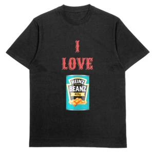 I Love Beans Funny Bean Lover Food Tshirt Breakfast Beans On Toast Joke Tshirt - Picture 1 of 6
