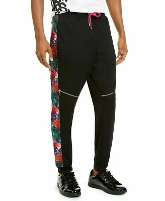 Nova Calça Jogger Masculina INC Média Preta Leve Ajuste Clássico - Imagem 1 de 4