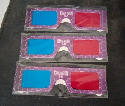 Gafas 3d Three Mystery Science Theater 3000 3K Kinga Vision - Kingavision 3-d Foto 1 de 4