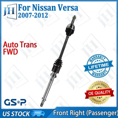 OE Front Right Passenger CV Axle Shaft For 2007-12 Nissan Versa L4 1.8L FWD Auto - Image 1 of 4