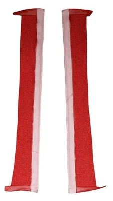 Alfombra de repuesto para panel de puerta Dodge Charger 1966-1967 - bucle | Se adapta a: insertos Foto 1 de 2