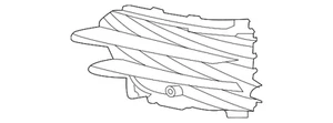 Genuine Mercedes-Benz Outer Grille 167-885-26-06 - Bild 1 von 2