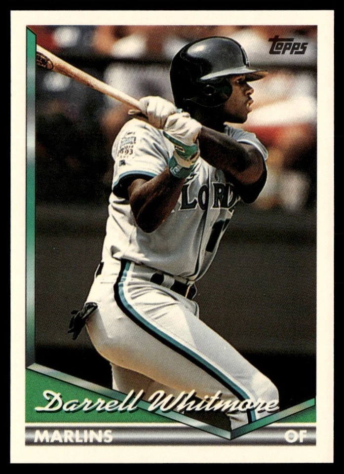1994 Topps Darrell Whitmore Florida Marlins #161 - Image 1 of 2