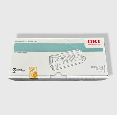 OKI GENUINE TONER CARTRIDGE ES3032a4 ES7411 ES7411WT 44318617 YELLOW BNIB - Image 1 of 2