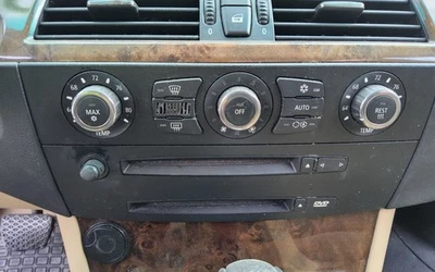 BMW 530I 2006-2010 CONTROL DE TEMPERATURA CALOR/AC CONTROL AUTOMÁTICO AC 1740576 Foto 1 de 4