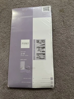 Álbum de fotos Furio Home 3-Up páginas de recarga sin ácido 30 + 4 fotos adicionales 180 Foto 1 de 4