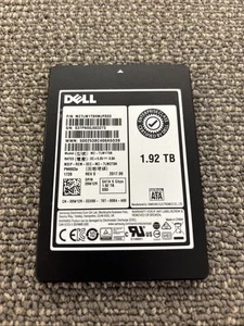 Unidad de estado sólido SATA Dell MZ-7LM1T9B PM863a 1,92 TB 2,5" 6 Gb/s Dell P/N: 09W12R - Imagen 1 de 2