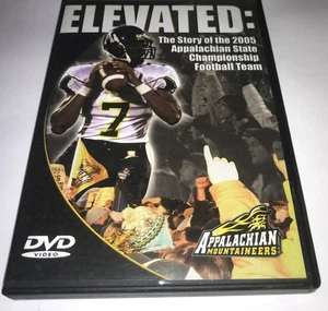 Elevated The Story of the 2005 Appalachian State Championship Dvd Football - Imagen 1 de 6