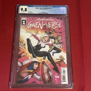 CGC Graded 9.8 Spider-Gwen Gwenverse #1 2022 Marvel Comics Lot A3 - Picture 1 of 2