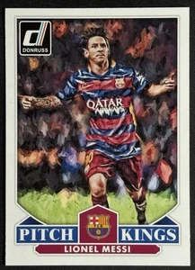 2015 Panini Donruss Pitch Kings Lionel Messi #17 Barcelona - Picture 1 of 2
